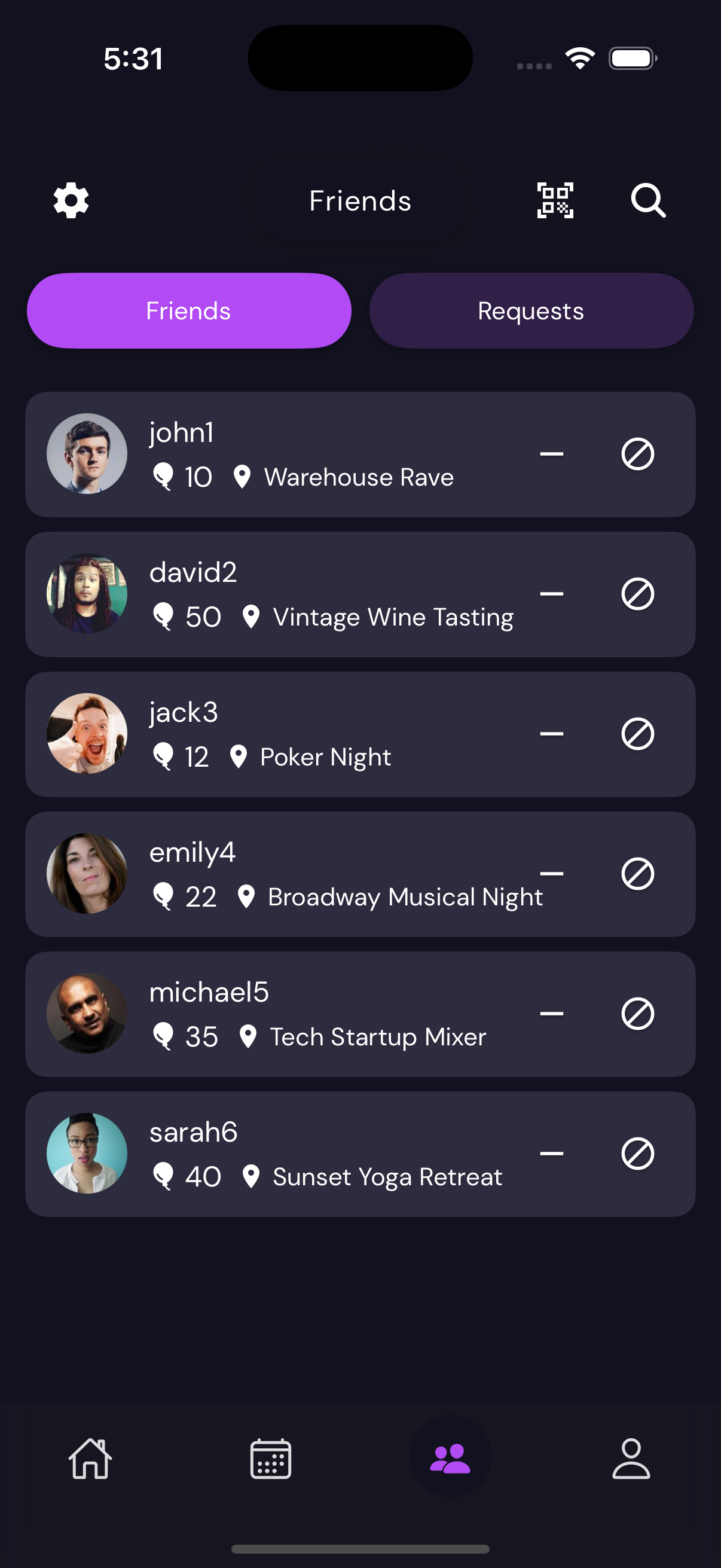 Social Connect screenshot