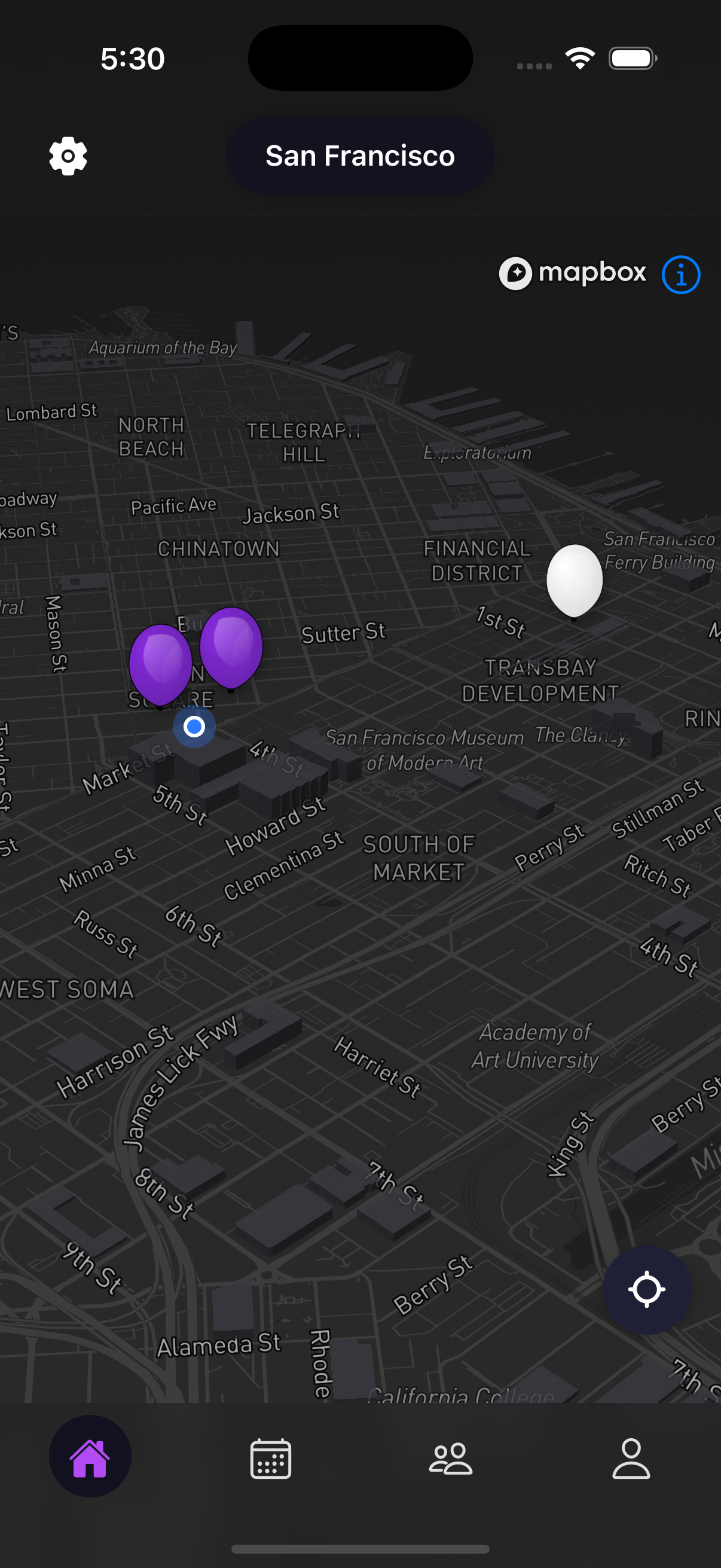 Discover Events screenshot